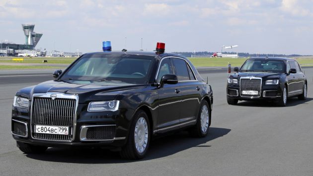 Aurus Senat is Vladimir Putin’s new presidential car