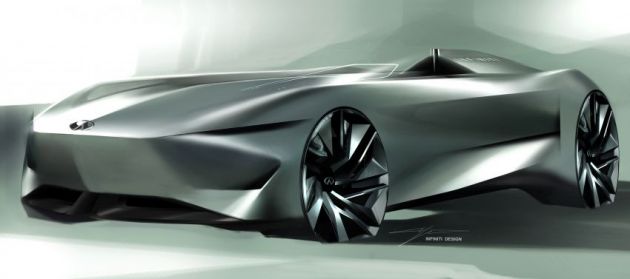 Infiniti Prototype 10 – EV konsep satu tempat duduk