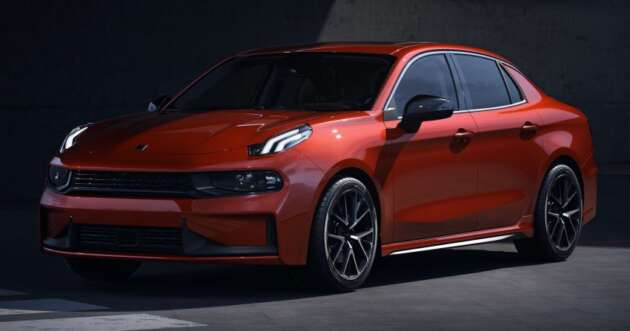 Lynk & Co 03 – gambar awal sedan baharu disiarkan