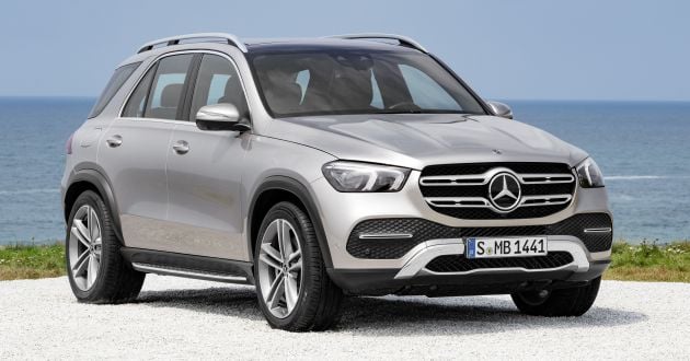 V167 Mercedes-Benz GLE debuts with 48V mild hybrid inline-six, MBUX, new styling, E-Active Body Control
