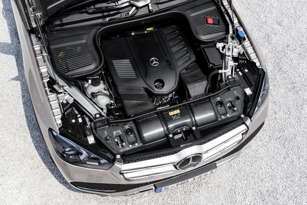 V167 Mercedes-Benz GLE debuts with 48V mild hybrid inline-six, MBUX, new styling, E-Active Body Control