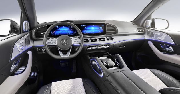 V167 Mercedes-Benz GLE debuts with 48V mild hybrid inline-six, MBUX, new styling, E-Active Body Control
