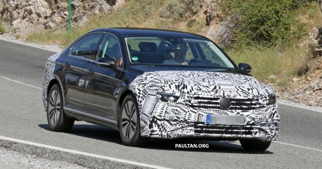 SPIED: B8.5 Volkswagen Passat facelift spotted again
