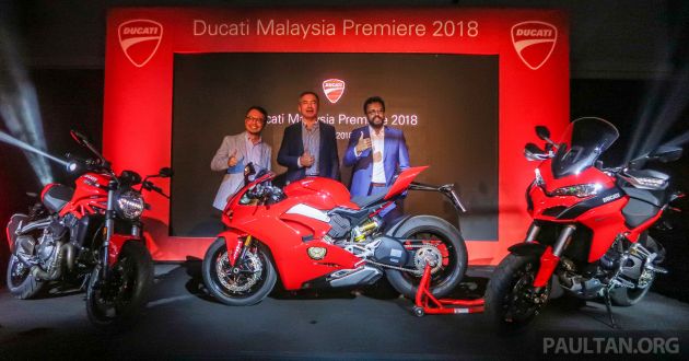 Ducati Monster 821, Multistrada 1260 dan Panigale V4 masuk pasaran Malaysia secara rasmi – dari RM61k
