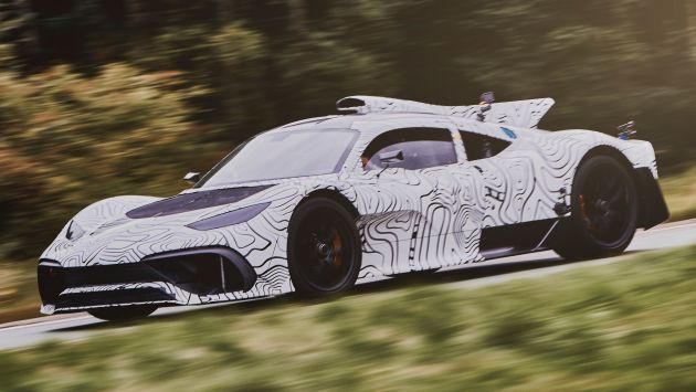 Mercedes-AMG Project One: official “spyshots” shown
