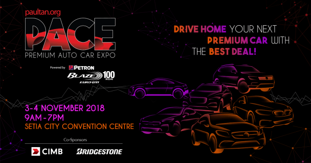 paultan.org PACE at Setia City Convention Centre – get the best deals on premium cars this November!