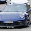 SPYSHOTS: 992 Porsche 911 right next to current 991