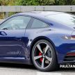 SPYSHOTS: 992 Porsche 911 right next to current 991