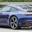 SPYSHOTS: 992 Porsche 911 right next to current 991