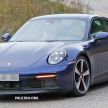 SPYSHOTS: 992 Porsche 911 right next to current 991