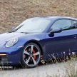 SPYSHOTS: 992 Porsche 911 right next to current 991