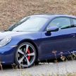 SPYSHOTS: 992 Porsche 911 right next to current 991
