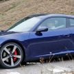 SPYSHOTS: 992 Porsche 911 right next to current 991
