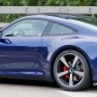 SPYSHOTS: 992 Porsche 911 right next to current 991