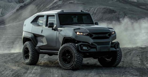 Rezvani Tank X revealed with a 707 hp Hellcat V8