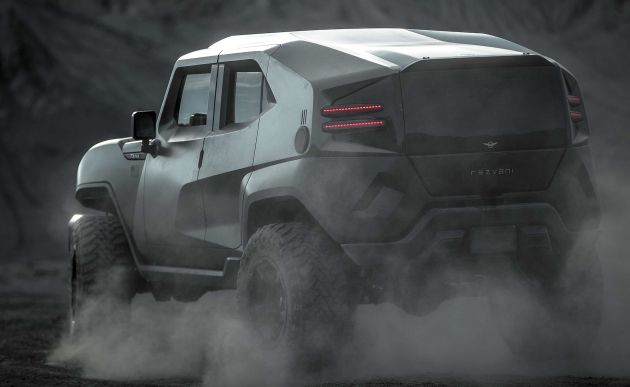 Rezvani Tank X revealed with a 707 hp Hellcat V8