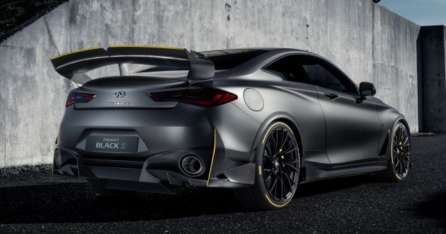 Infiniti Q60 Project Black S – F1-inspired car cancelled