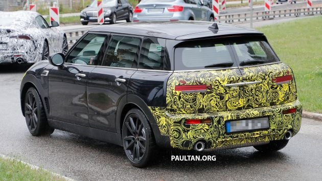 SPIED: F54 MINI JCW Clubman LCI – new tail lights!