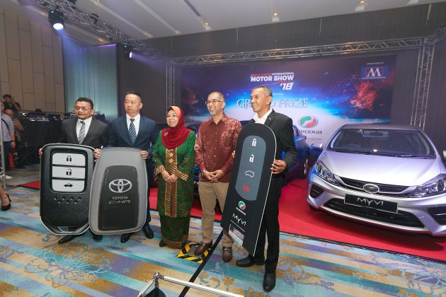 KLIMS 2018: Kembali selepas lima tahun – tiket RM20 tawar hadiah Toyota C-HR, Honda City, Perodua Myvi