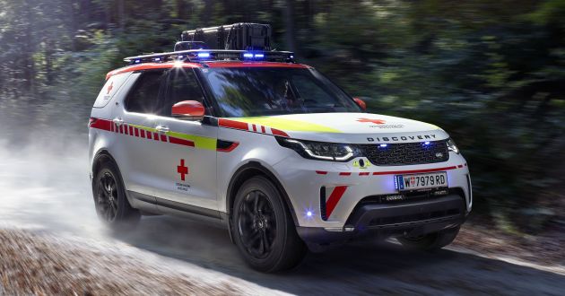 Land Rover SVO debuts bespoke Red Cross Discovery