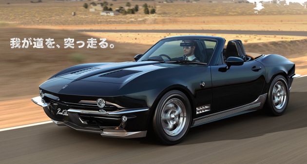 Mitsuoka Rock Star – Corvette C2 palsu berasaskan Mazda MX-5, model ulangtahun ke-50, hanya 50-unit