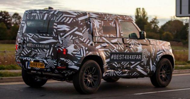 Land Rover Defender generasi seterusnya sedang diuji