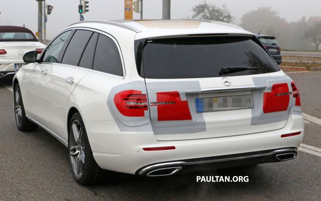 SPYSHOTS: S213 Mercedes-Benz E-Class Estate facelift caught – W213 gains A-Class-inspired look