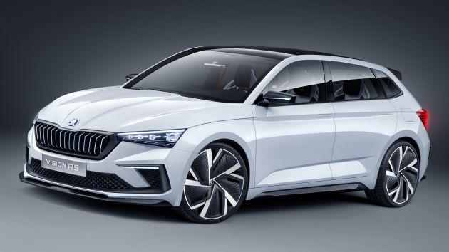Skoda Vision RS concept – 245 hp, 70 km EV range