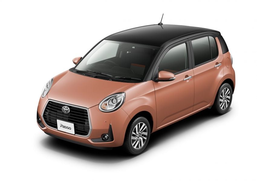 Toyota Passo facelift terima gril hadapan yang besar 873669