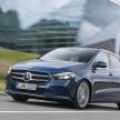 W247 Mercedes-Benz B-Class debuts at Paris Motor Show – A-Class-derived tech, new eight-speed 8G-DCT