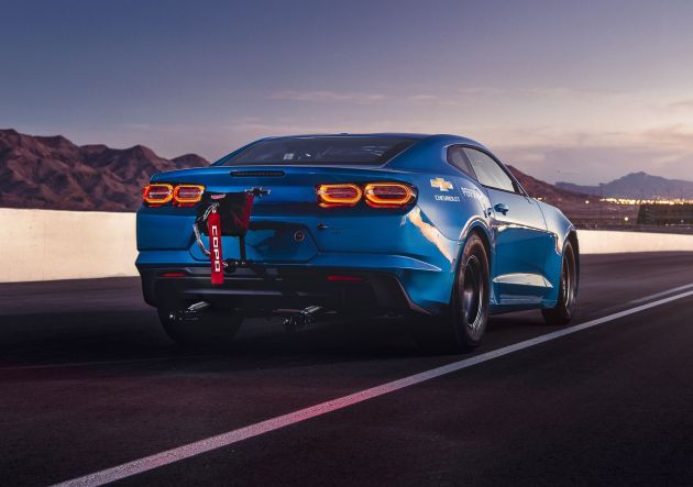 Chevrolet Camaro eCopo – jentera lumba drag dengan kuasa elektrik sepenuhnya, 800 volt, 700 hp/813 Nm!