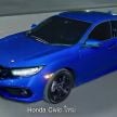 Honda Civic facelift launched in Thailand – 4 variants, 1.8L NA and 1.5L turbo, Honda Sensing introduced
