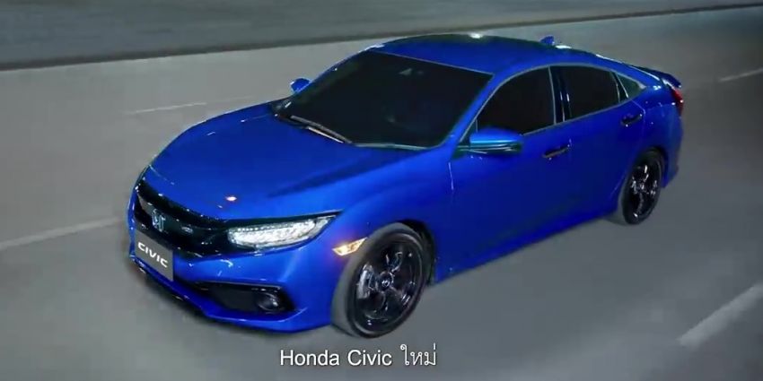 Honda Civic facelift launched in Thailand – 4 variants, 1.8L NA and 1.5L turbo, Honda Sensing introduced 895913