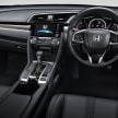 Honda Civic facelift launched in Thailand – 4 variants, 1.8L NA and 1.5L turbo, Honda Sensing introduced