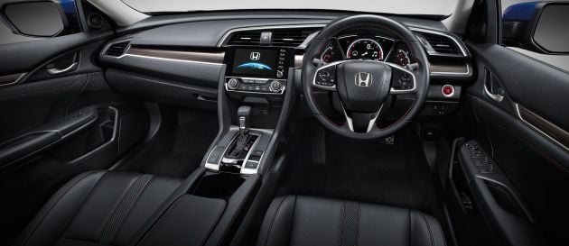 Honda Civic facelift launched in Thailand – 4 variants, 1.8L NA and 1.5L turbo, Honda Sensing introduced