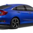 Honda Civic facelift launched in Thailand – 4 variants, 1.8L NA and 1.5L turbo, Honda Sensing introduced