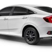 Honda Civic facelift launched in Thailand – 4 variants, 1.8L NA and 1.5L turbo, Honda Sensing introduced