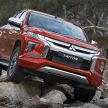 2019 Mitsubishi Triton facelift debuts in Thailand – updated design, new six-speed auto, improved safety
