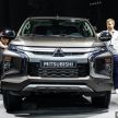 2019 Mitsubishi Triton facelift debuts in Thailand – updated design, new six-speed auto, improved safety