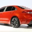 2019 Toyota Corolla sedan – 12th-gen makes its debut