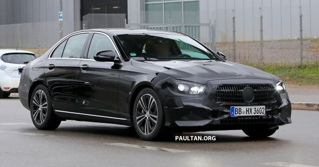 SPIED: W213 Mercedes-Benz E-Class sedan facelift