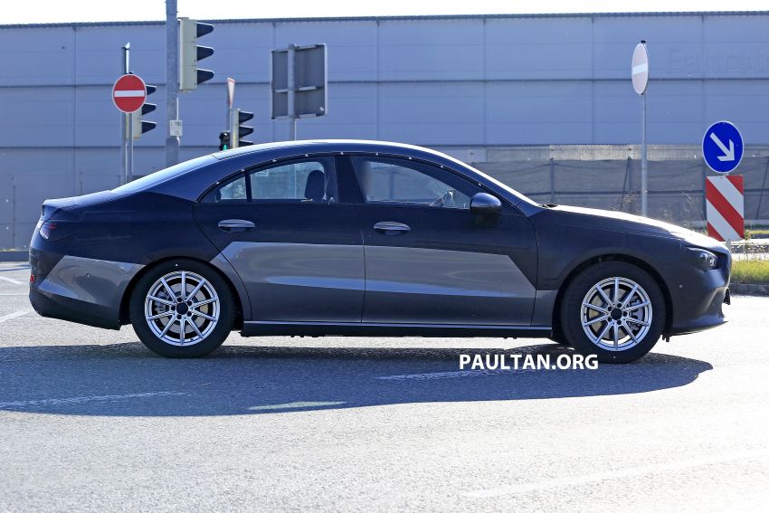 SPIED: C118 Mercedes-Benz CLA almost without camo 887490