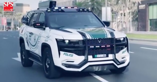 The Ghiath Beast Patrol – Dubai’s new hi-tech cop car