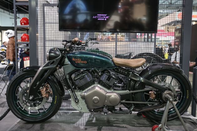 2018 EICMA: Royal Enfield shows KX Concept bike