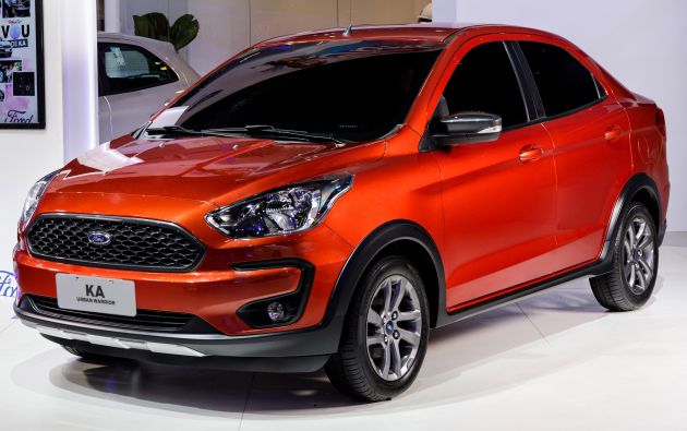 Ford Ka Urban Warrior Concept: rugged budget sedan