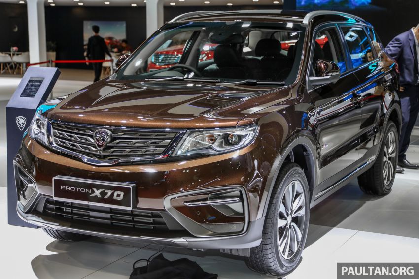 KLIMS18: Proton X70 SUV full preview, inside and out 891570