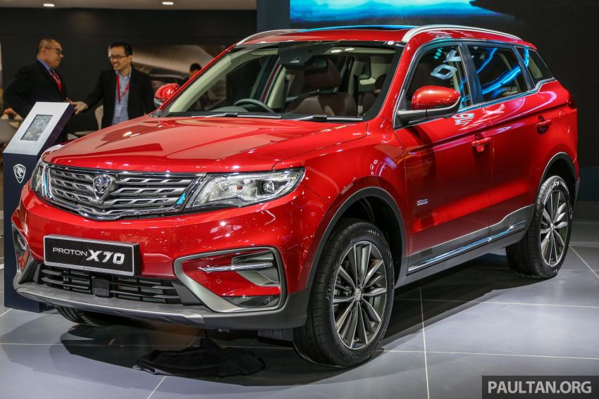 KLIMS18: Proton X70 SUV full preview, inside and out 891594