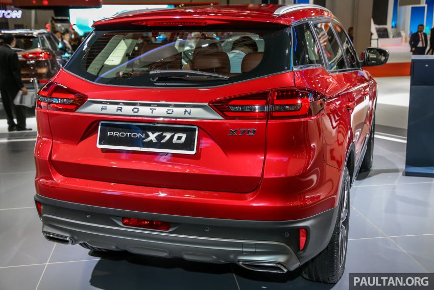 KLIMS18: Proton X70 SUV full preview, inside and out 891597