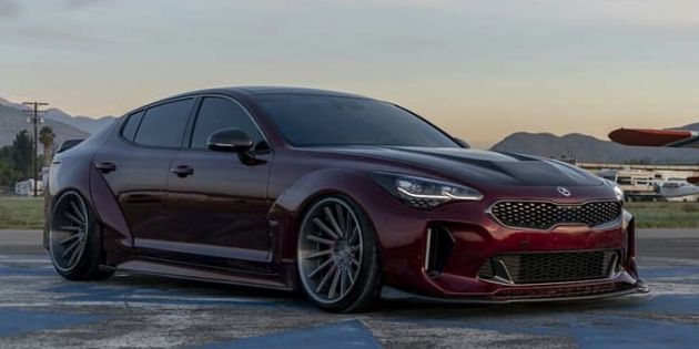 Kia Stinger gains Legato bodykit by Ark Performance