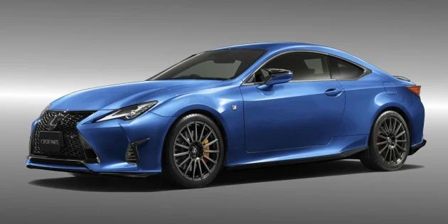 2019 Lexus RC F receives TRD accessories in Japan